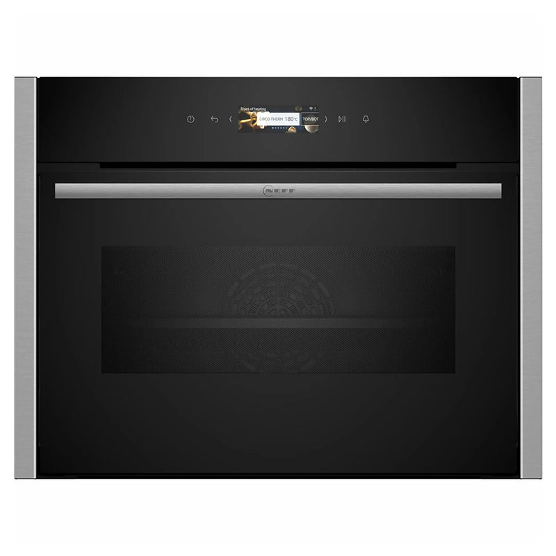 Neff N 70 Built-in 45L Compact Oven with Microwave Function - Stainless Steel | C24MR21N0B from Neff - DID Electrical