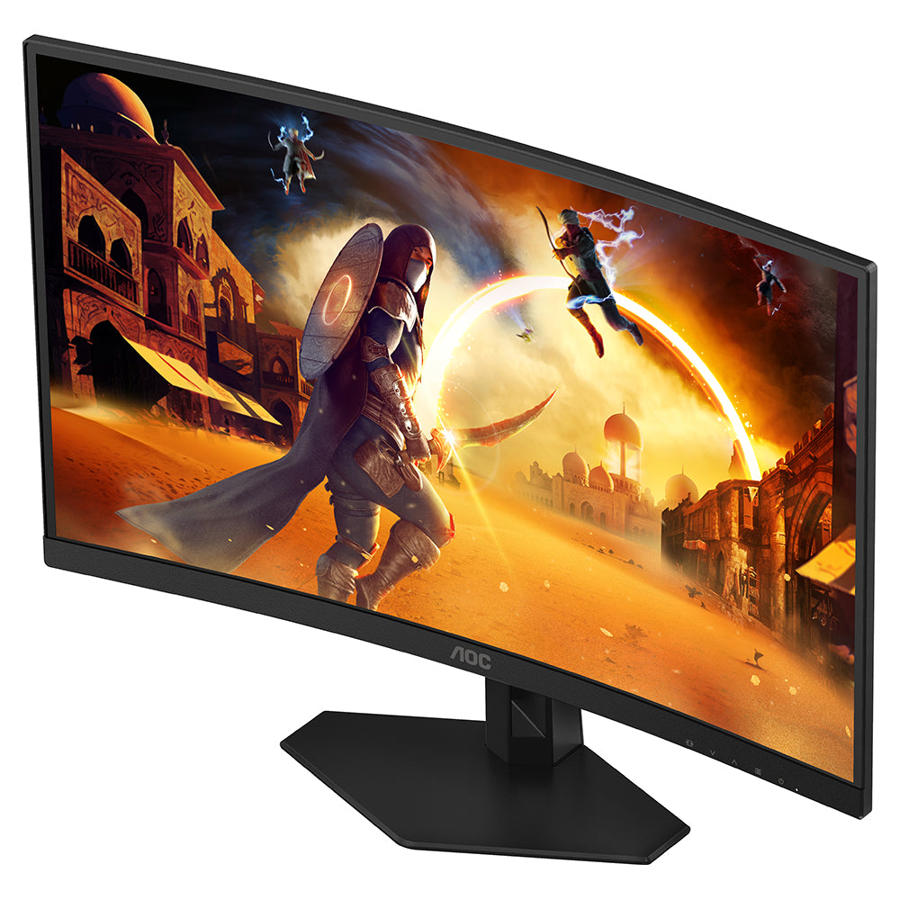AOC 27" FHD Curved Gaming Monitor - Black | C27G4ZXE from AOC - DID Electrical