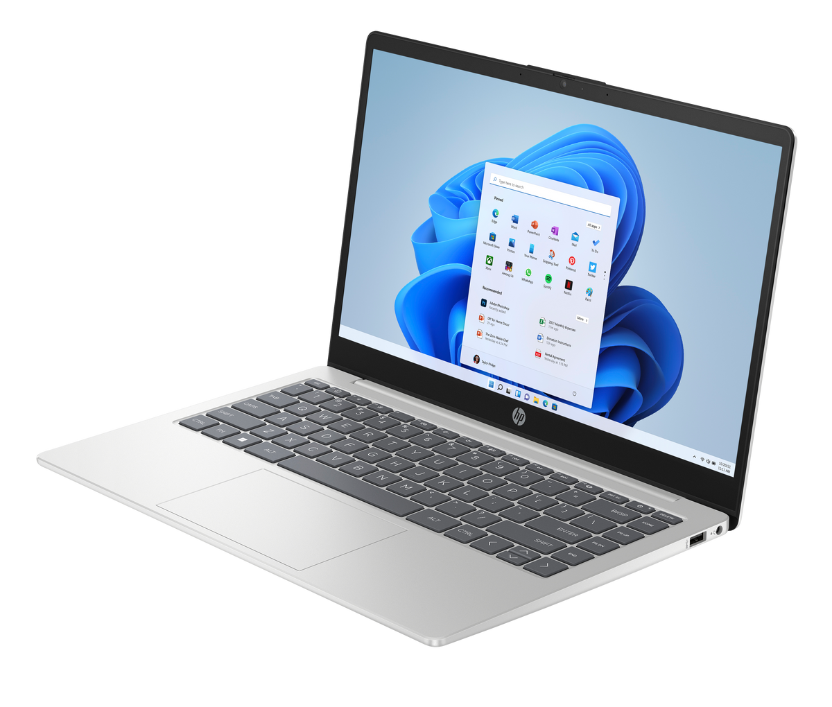 HP Intel Core i3 14" 8GB/128GB Laptop - Silver | C7DX6EAABU