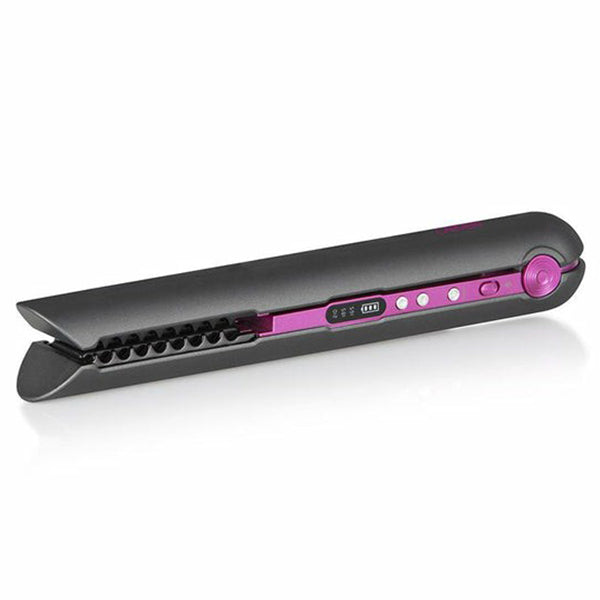 Carmen Neon Cordless Hair Straightener with Ultra-Smooth Keratin Infused - Pink &amp; Graphite Grey | C81165 from Carmen - DID Electrical