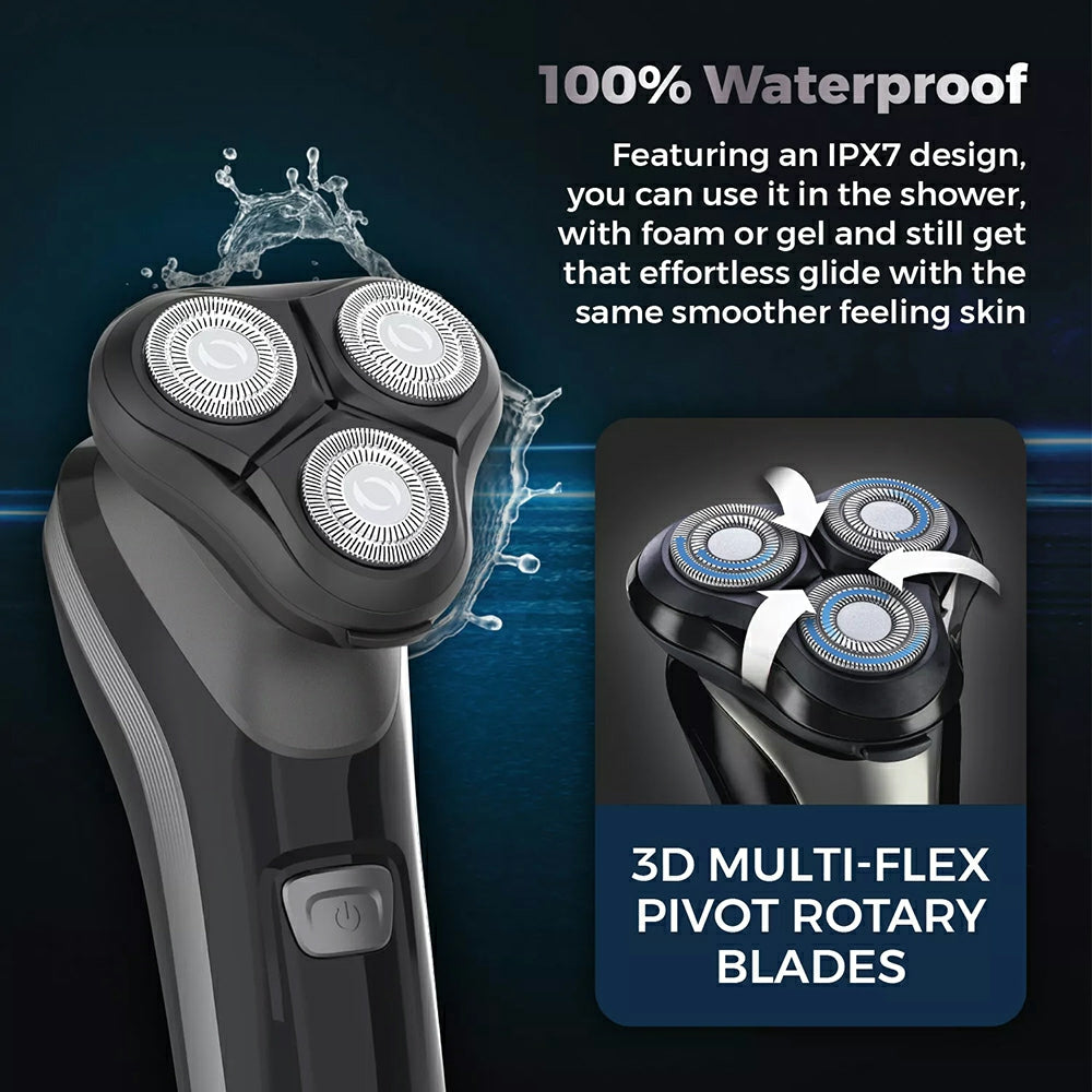 Carmen Professional IPX7 Rotary Shaver - Black | C81209 from Carmen - DID Electrical