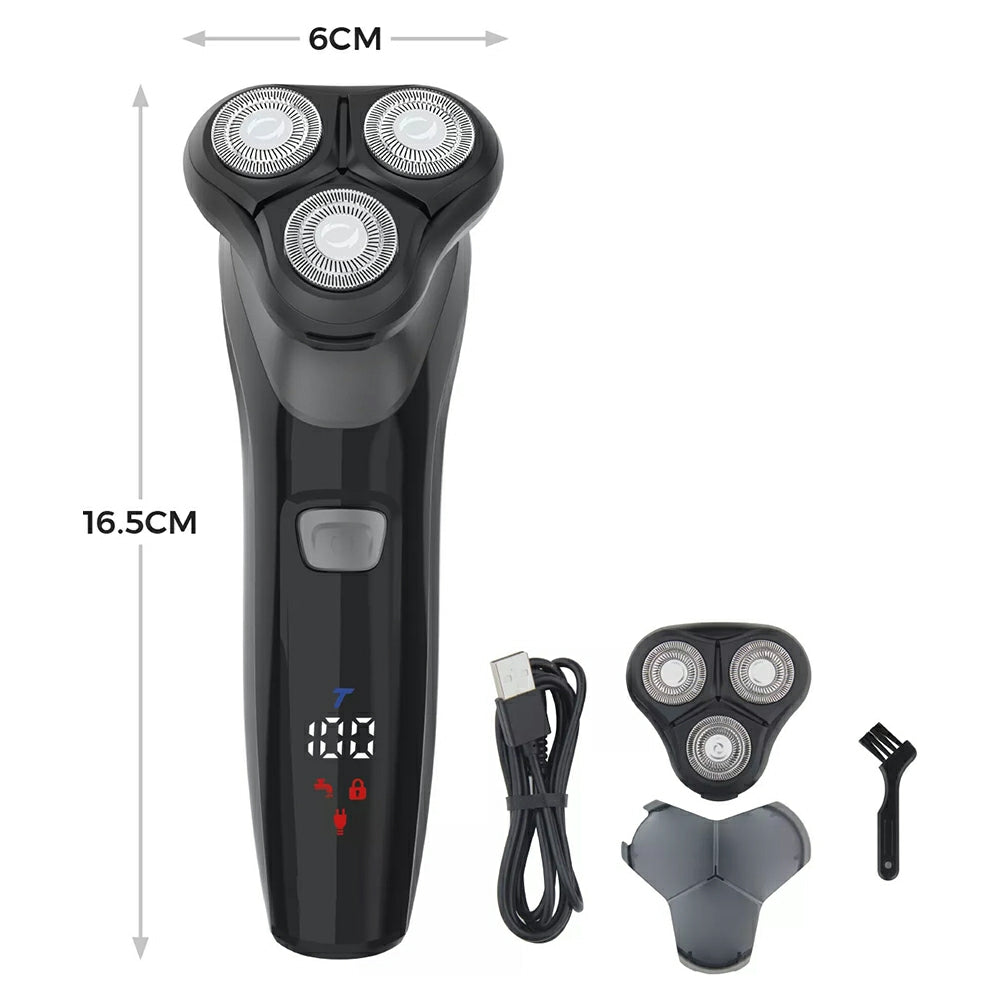 Carmen Professional IPX7 Rotary Shaver - Black | C81209 from Carmen - DID Electrical