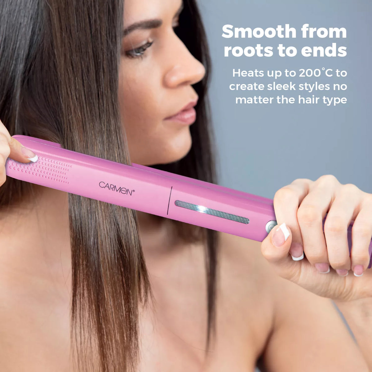 Carmen Hair Straightener - Pink | C81233PNK