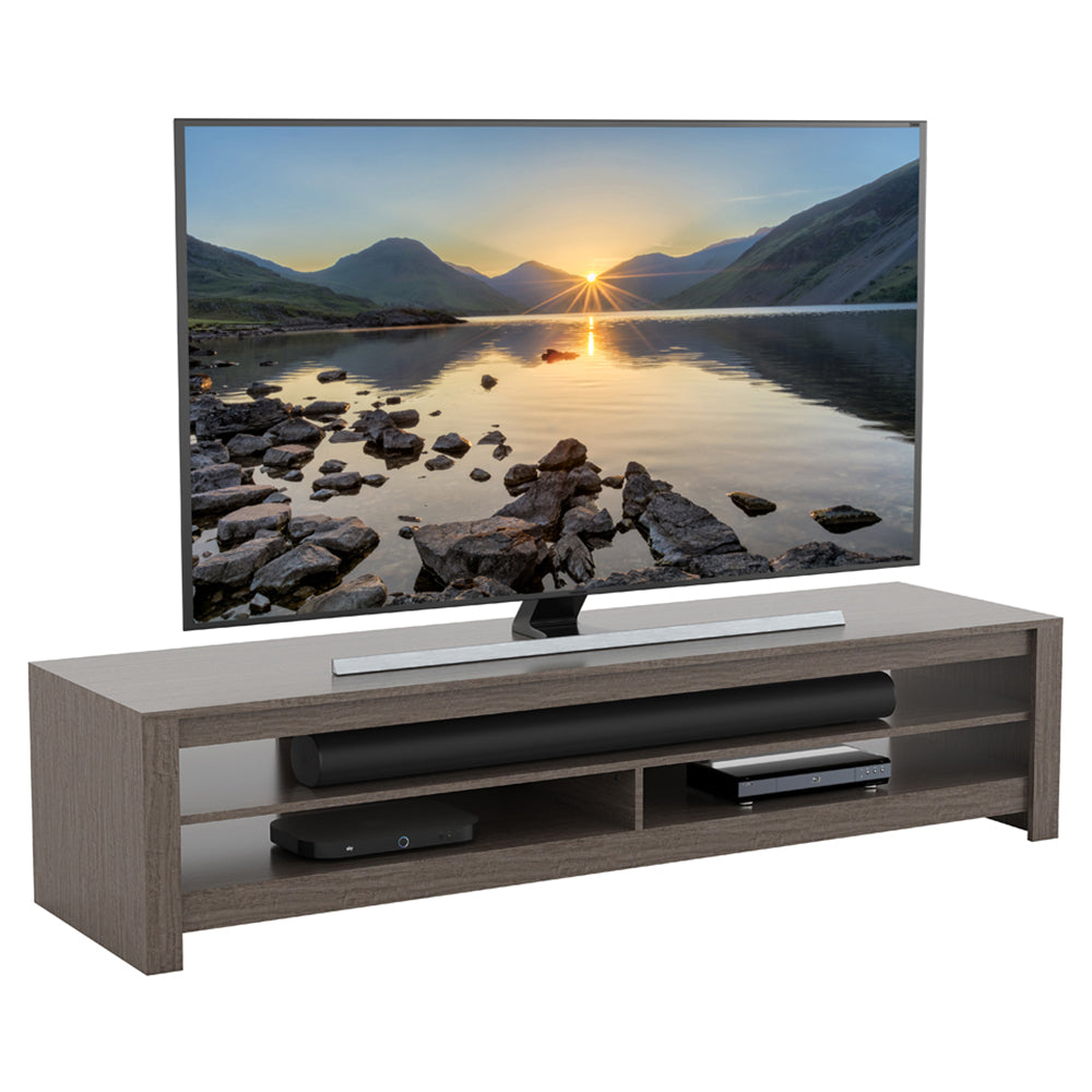 AVF Calibre 1.8M TV Stand – Grey Oak | CA180RGRE from AVF - DID Electrical