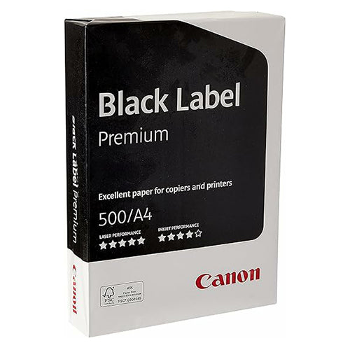 Canon Black Label Premium A4 75gsm FSC White Paper 7 x 500 sheets | CANON BUNDLE from Canon - DID Electrical