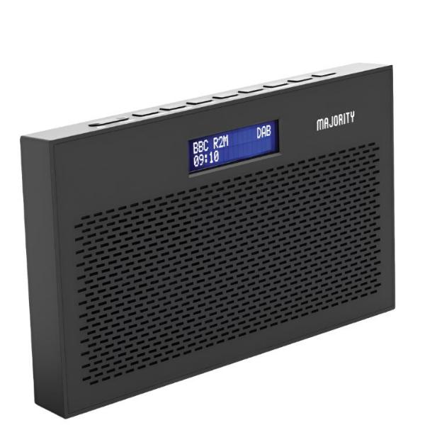 Majority Histon Digital Radio - Black | CB24DABBLK2UK from Majority - DID Electrical