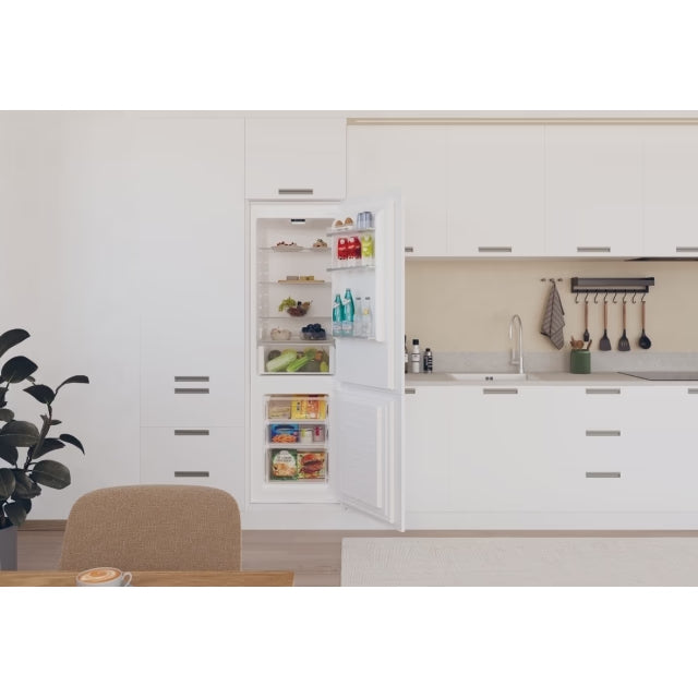 Candy Fresco 250L Built-in Fridge Freezer - White | CBBML18EK from Candy - DID Electrical