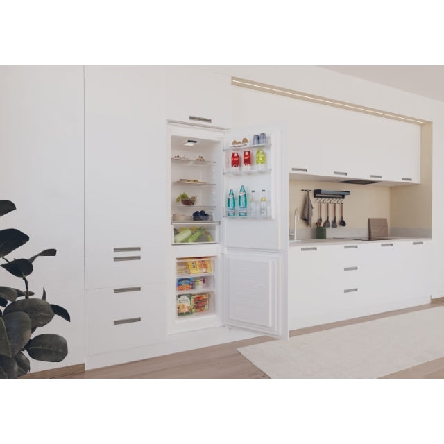 Candy Fresco 250L Built-in Fridge Freezer - White | CBBML18EK from Candy - DID Electrical