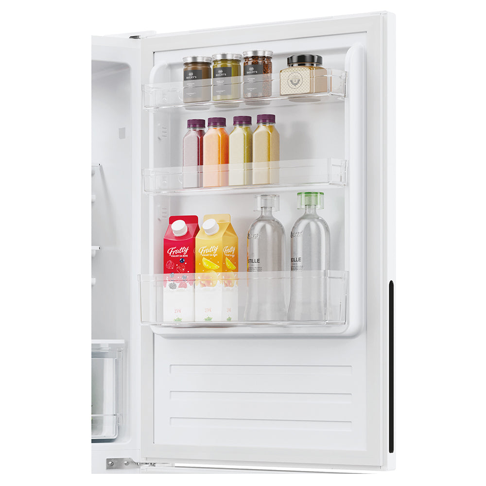Candy 252L Low Frost Freestanding Fridge Freezer - White | CCT3L157EWK-1