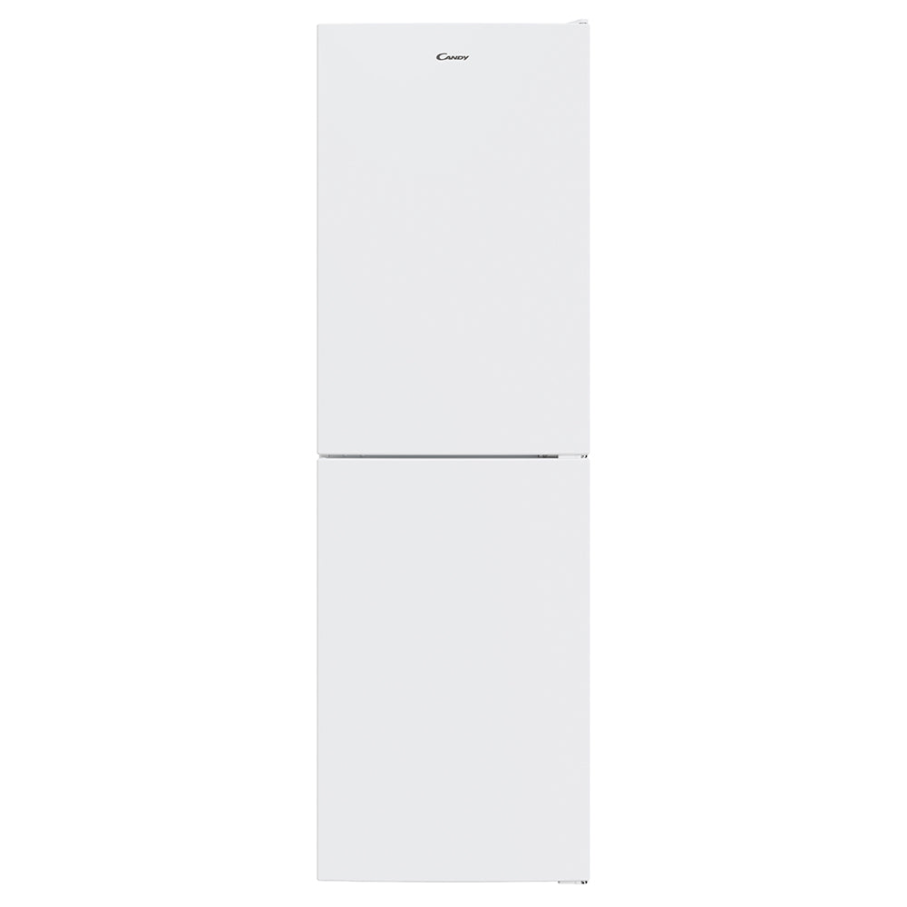 Candy 252L Low Frost Freestanding Fridge Freezer - White | CCT3L157EWK-1