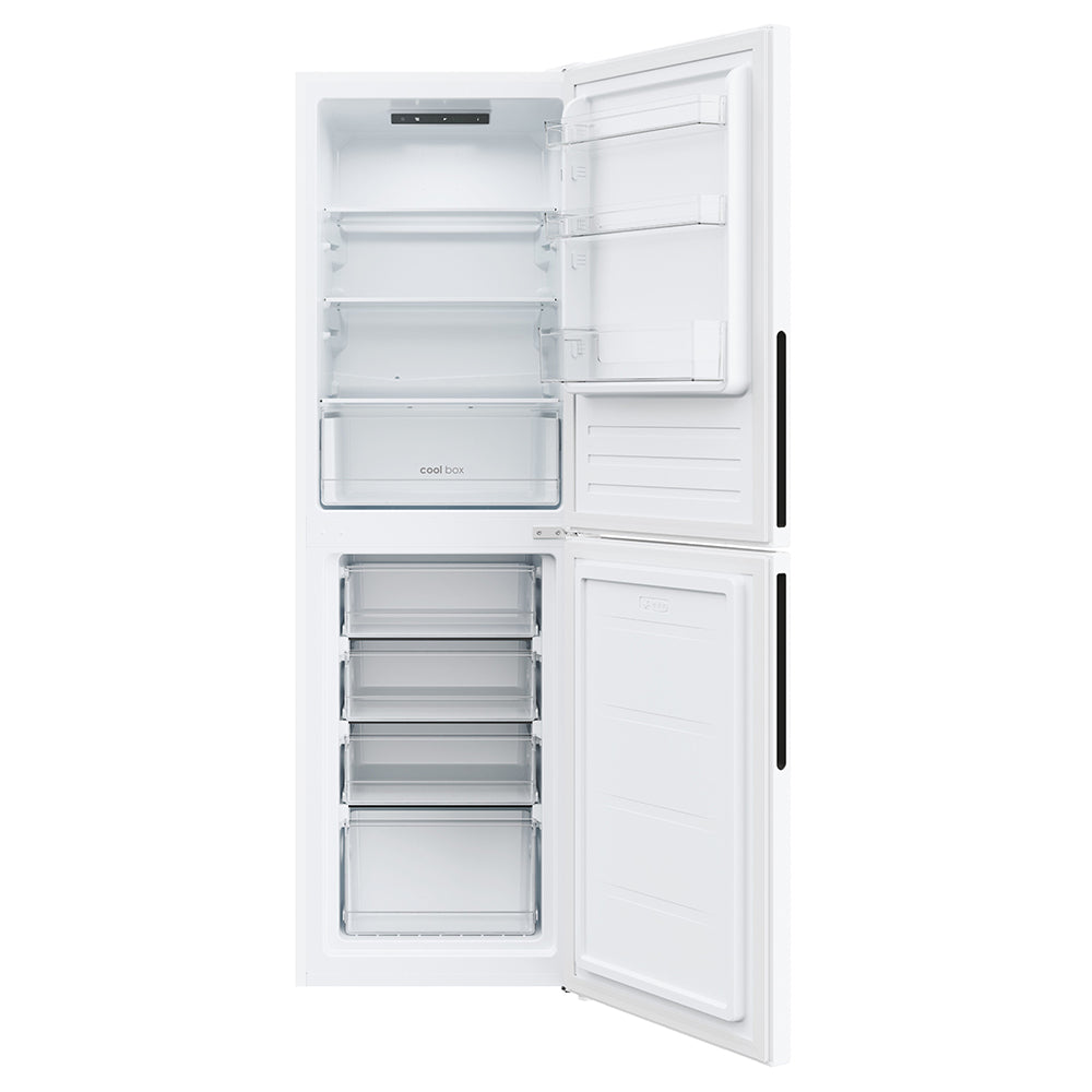 Candy 252L Low Frost Freestanding Fridge Freezer - White | CCT3L157EWK-1