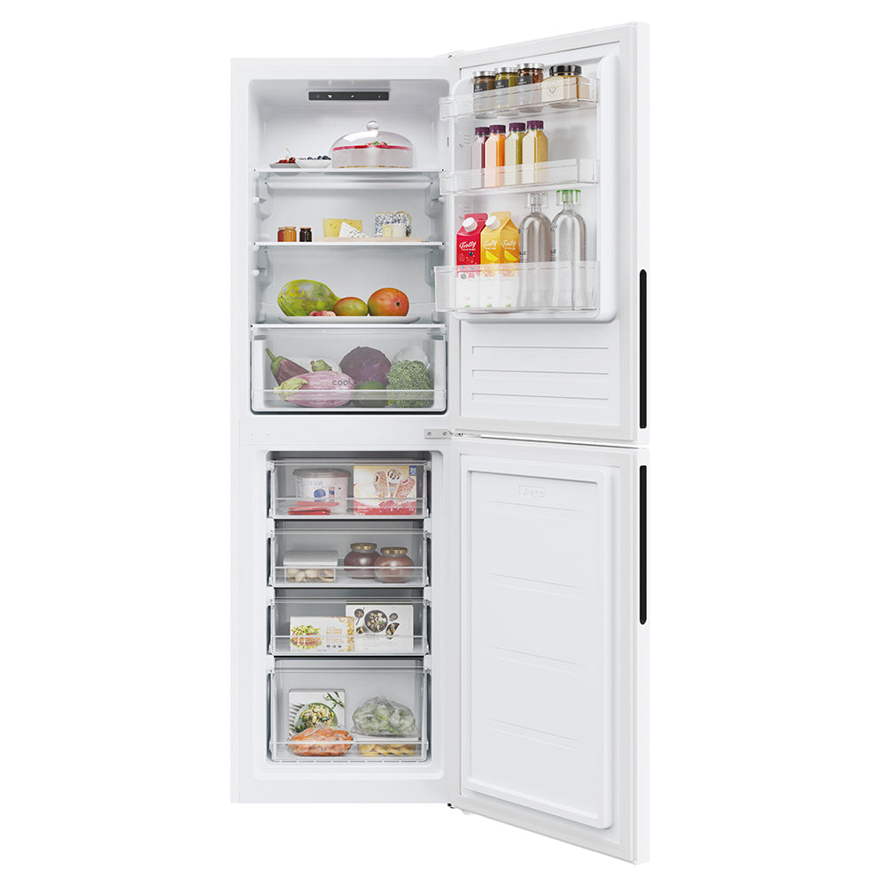 Candy 252L Low Frost Freestanding Fridge Freezer - White | CCT3L157EWK-1