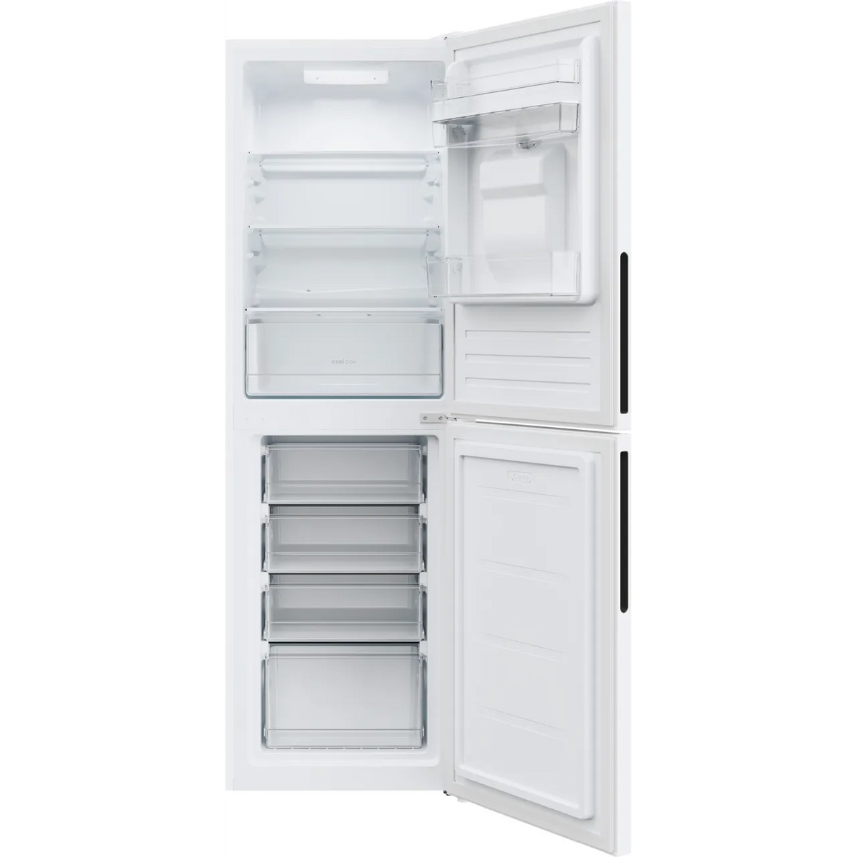 Candy 246L Low Frost Freestanding Fridge Freezer - White | CCT3L157EWWK-1