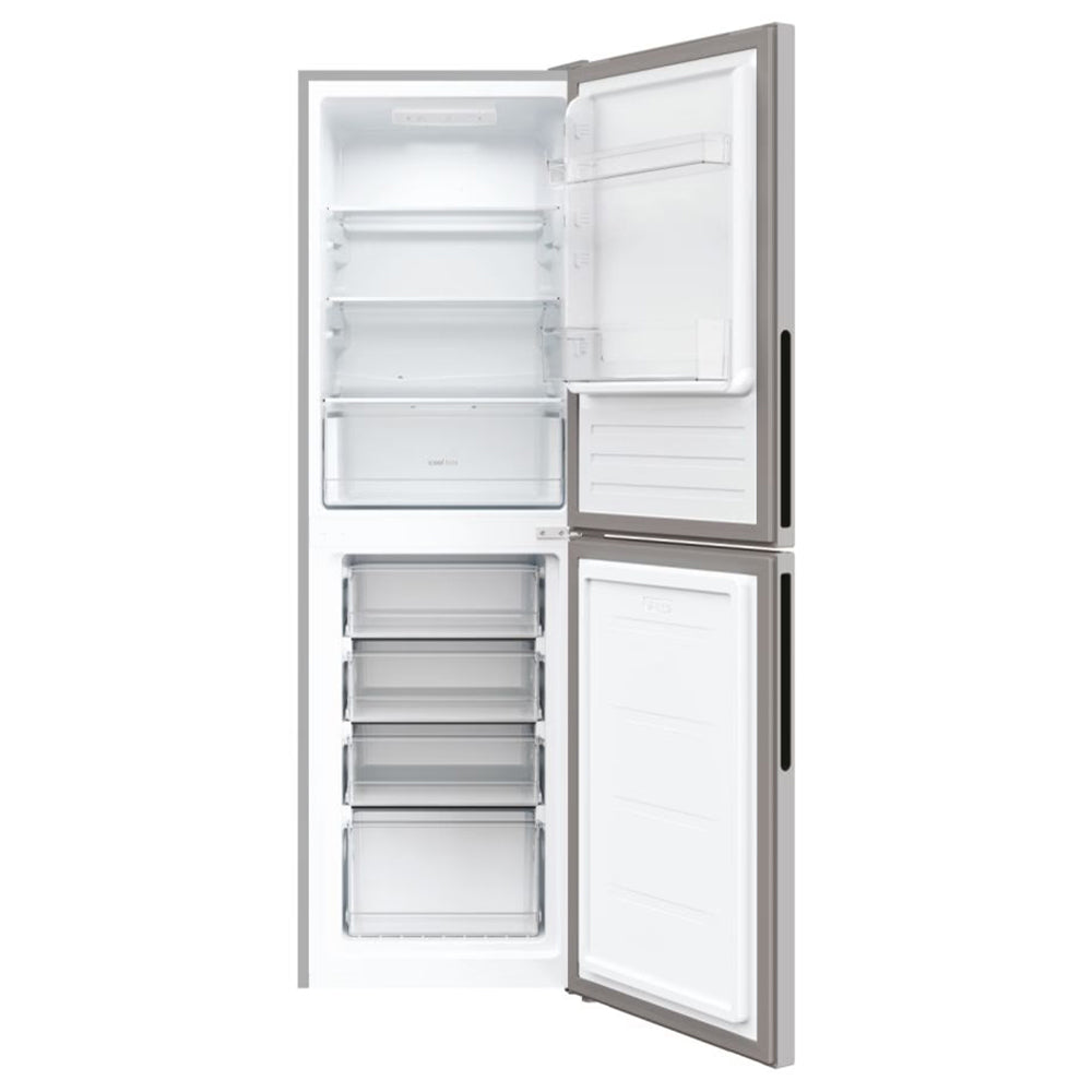 Candy 252L Low Frost Freestanding Fridge Freezer - Silver | CCT3L517ESK-1  from Candy - DID Electrical