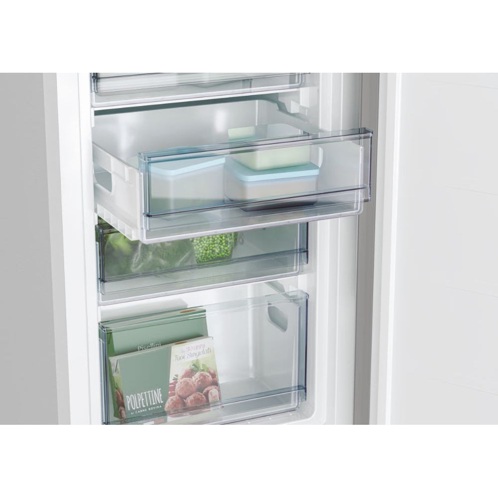 Candy 252L Low Frost Freestanding Fridge Freezer - Silver | CCT3L517ESK-1  from Candy - DID Electrical