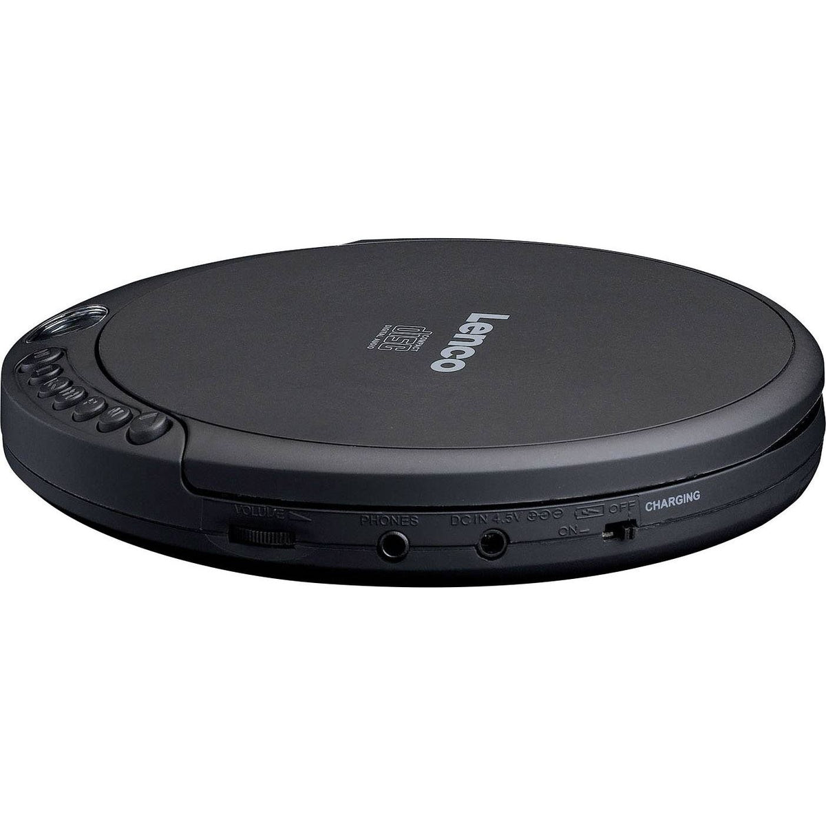 Lenco Portable CD Player with Charge Function - Black | CD010 from Lenco - DID Electrical