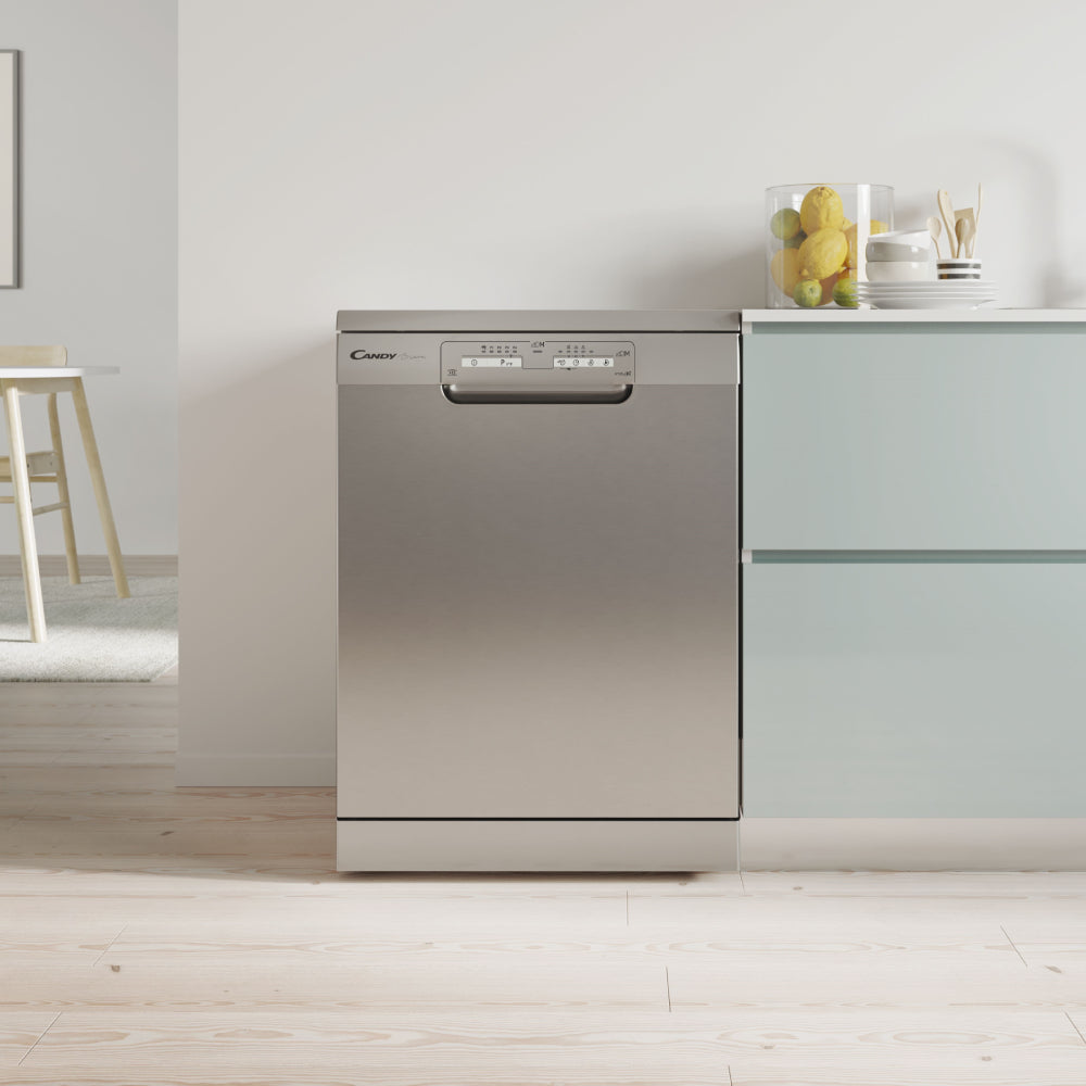 Candy Smart 13 Place Freestanding Standard Dishwasher - Stainless Steel | CDPN 1L390PX-80 from Candy - DID Electrical