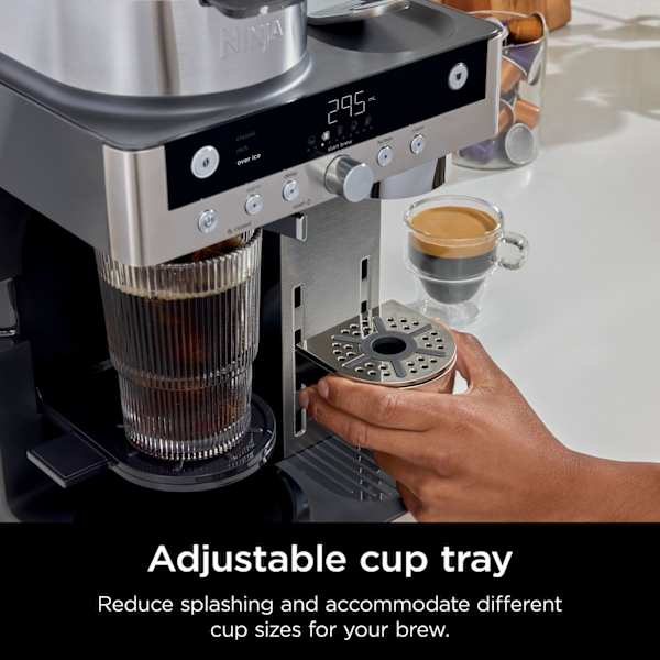 Ninja Prestige Dualbrew System Coffee Maker and Espresso Capsule Machine - Black | CFN802UK from Ninja - DID Electrical