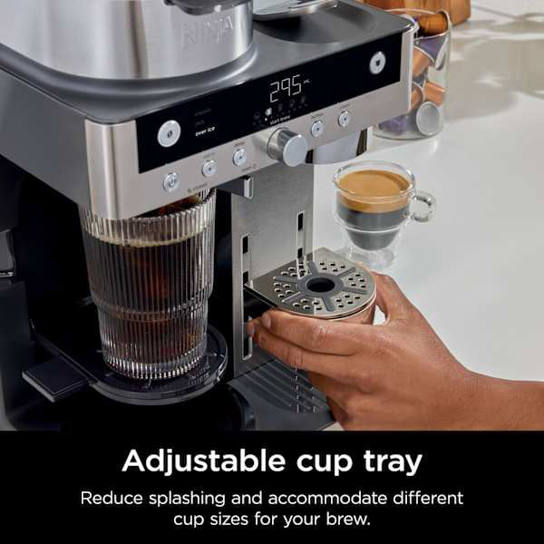 Ninja Prestige Dualbrew System Coffee Maker and Espresso Capsule Machine - Black | CFN802UK from Ninja - DID Electrical