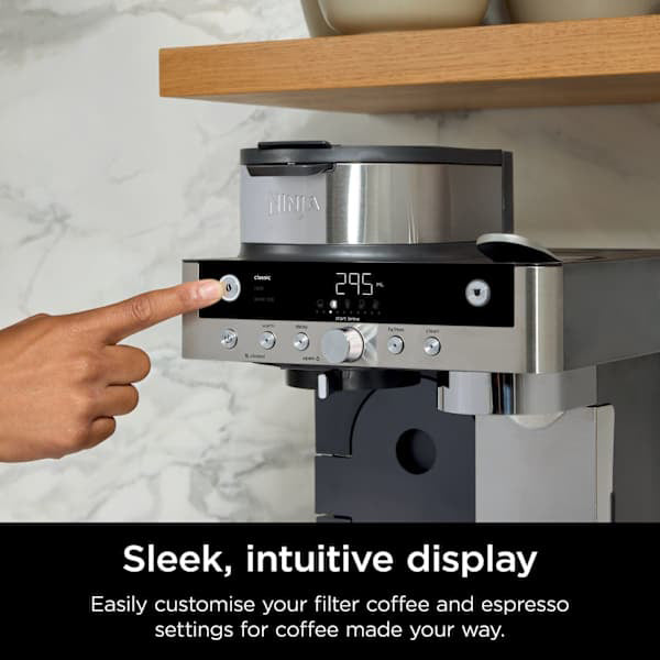 Ninja Prestige Dualbrew System Coffee Maker and Espresso Capsule Machine - Black | CFN802UK from Ninja - DID Electrical