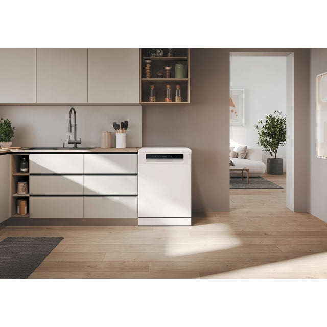 Candy Rapidò 60CM Freestanding Standard Dishwasher - White | CFP 4D9F0W-80