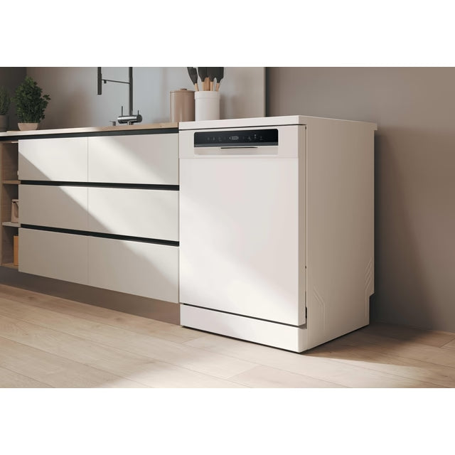 Candy Rapidò 60CM Freestanding Standard Dishwasher - White | CFP 4D9F0W-80