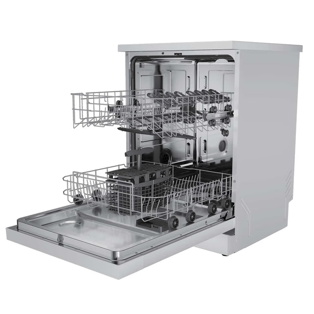 Candy Rapidò 60CM Freestanding Standard Dishwasher - White | CFP 4D9F0W-80