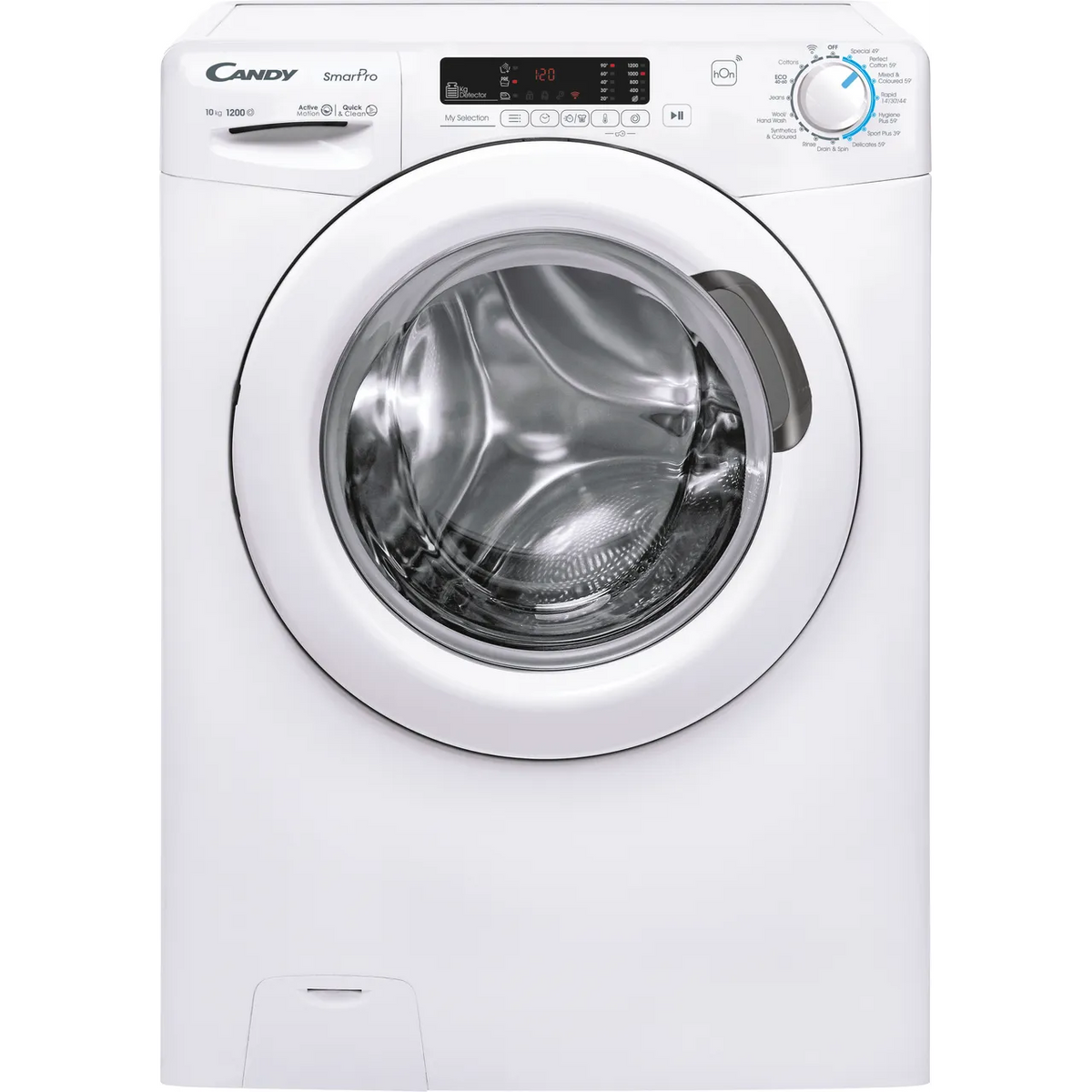 Candy Smart Pro 10KG 1200RPM Freestanding Washing Machine - White | CH2103DW4/1-80 from Candy - DID Electrical