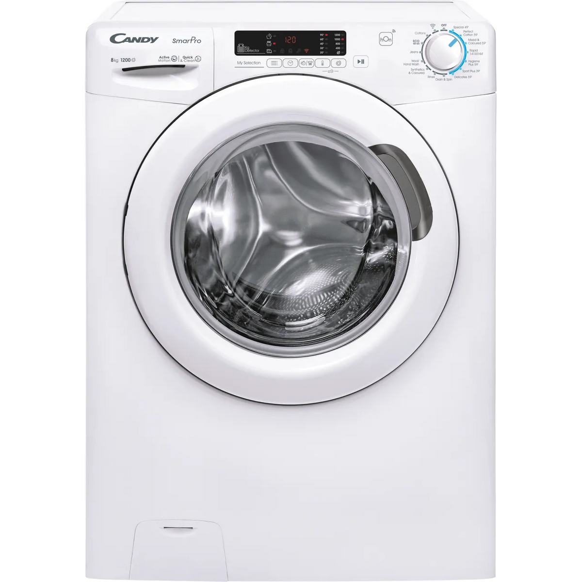 Candy 8KG 1200RPM Freestanding Washing Machine - White | CH283DW4/1-80 from Candy - DID Electrical