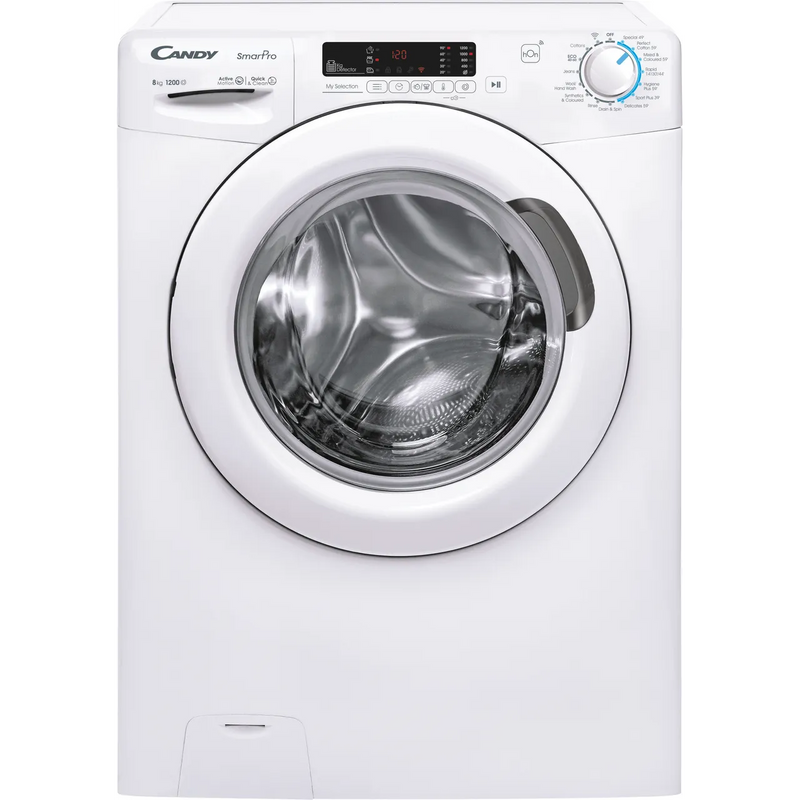 Candy 8KG 1200RPM Freestanding Washing Machine - White | CH283DW4/1-80 from Candy - DID Electrical