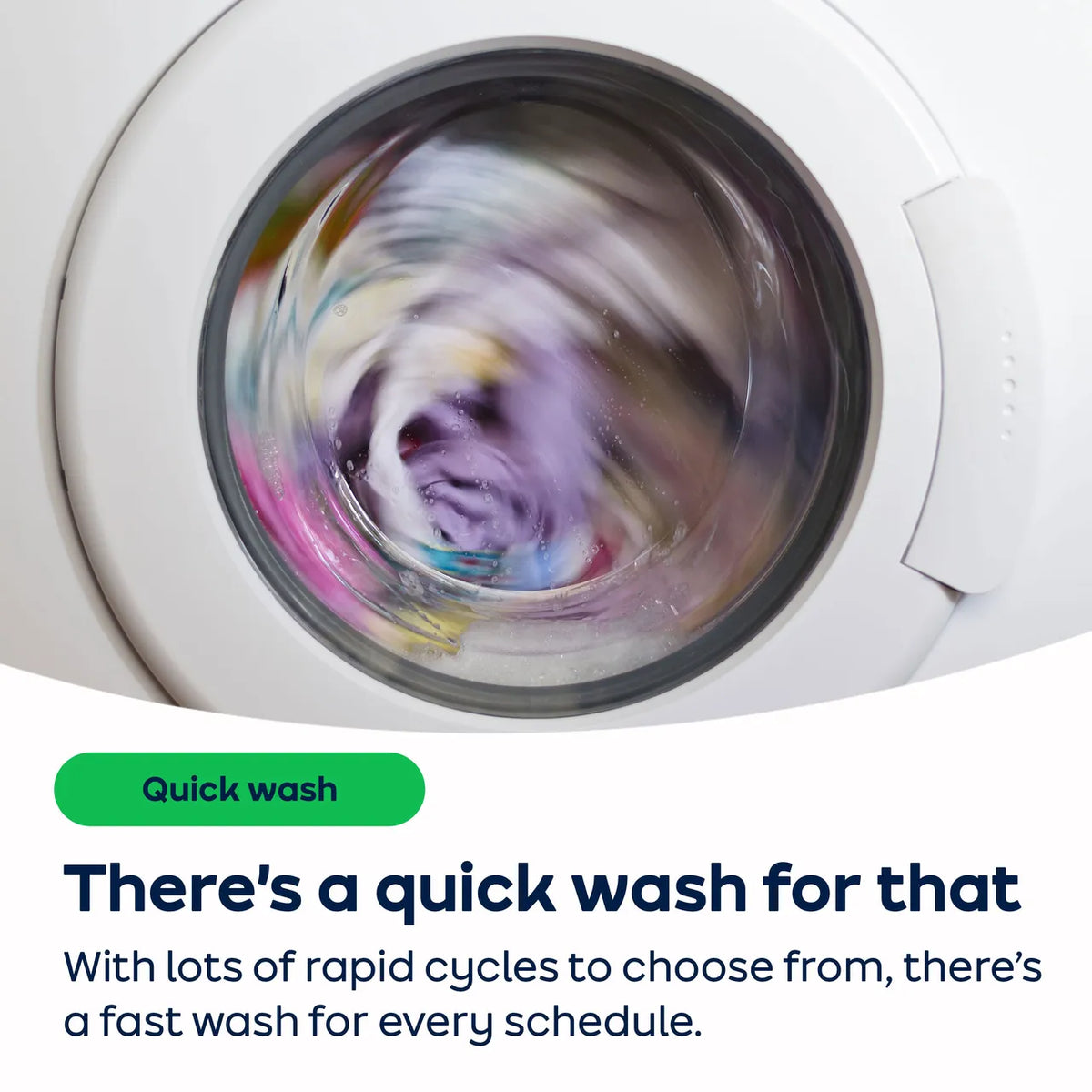 Candy 8KG 1200RPM Freestanding Washing Machine - White | CH283DW4/1-80 from Candy - DID Electrical