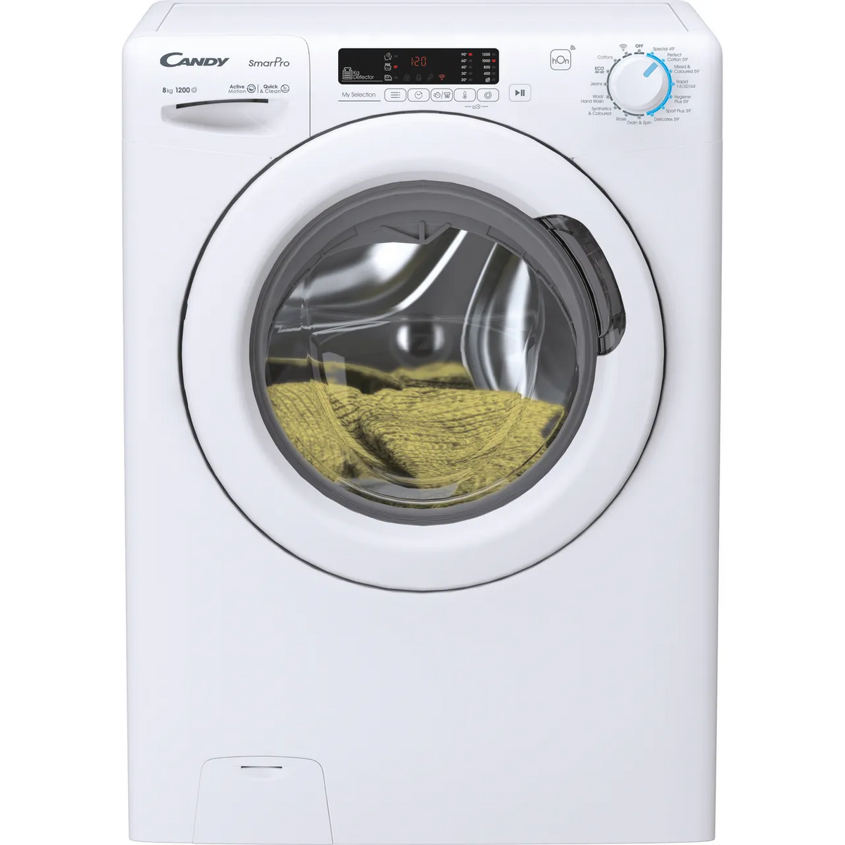 Candy 8KG 1200RPM Freestanding Washing Machine - White | CH283DW4/1-80 from Candy - DID Electrical
