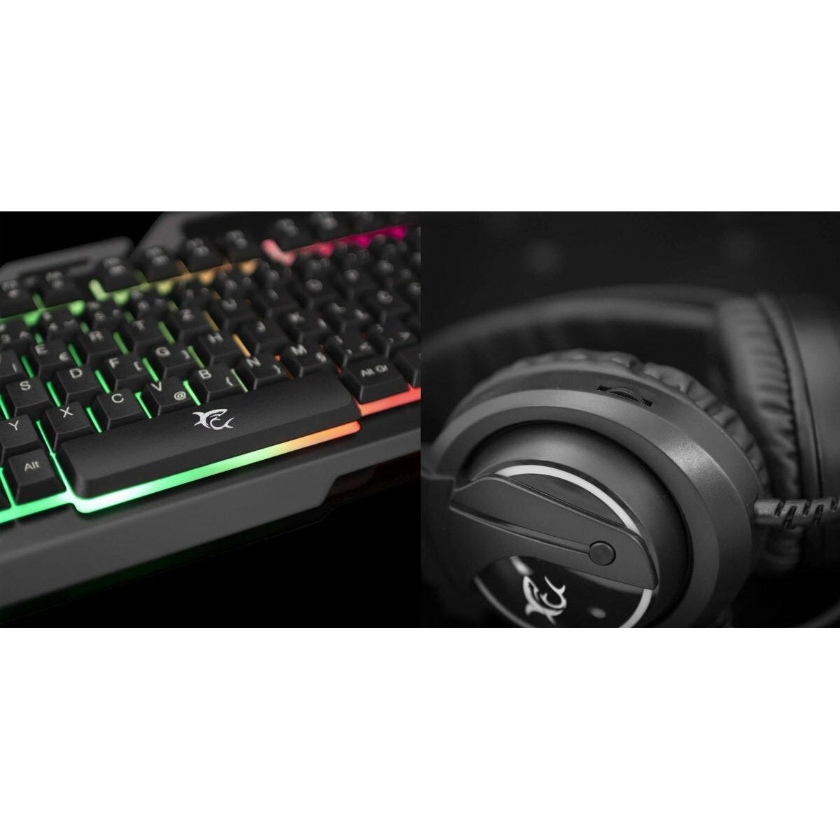 White Shark GC-4103 Cheyenne 4 in 1 Gaming Combo Set - Black | CHEYENNE from White Shark - DID Electrical