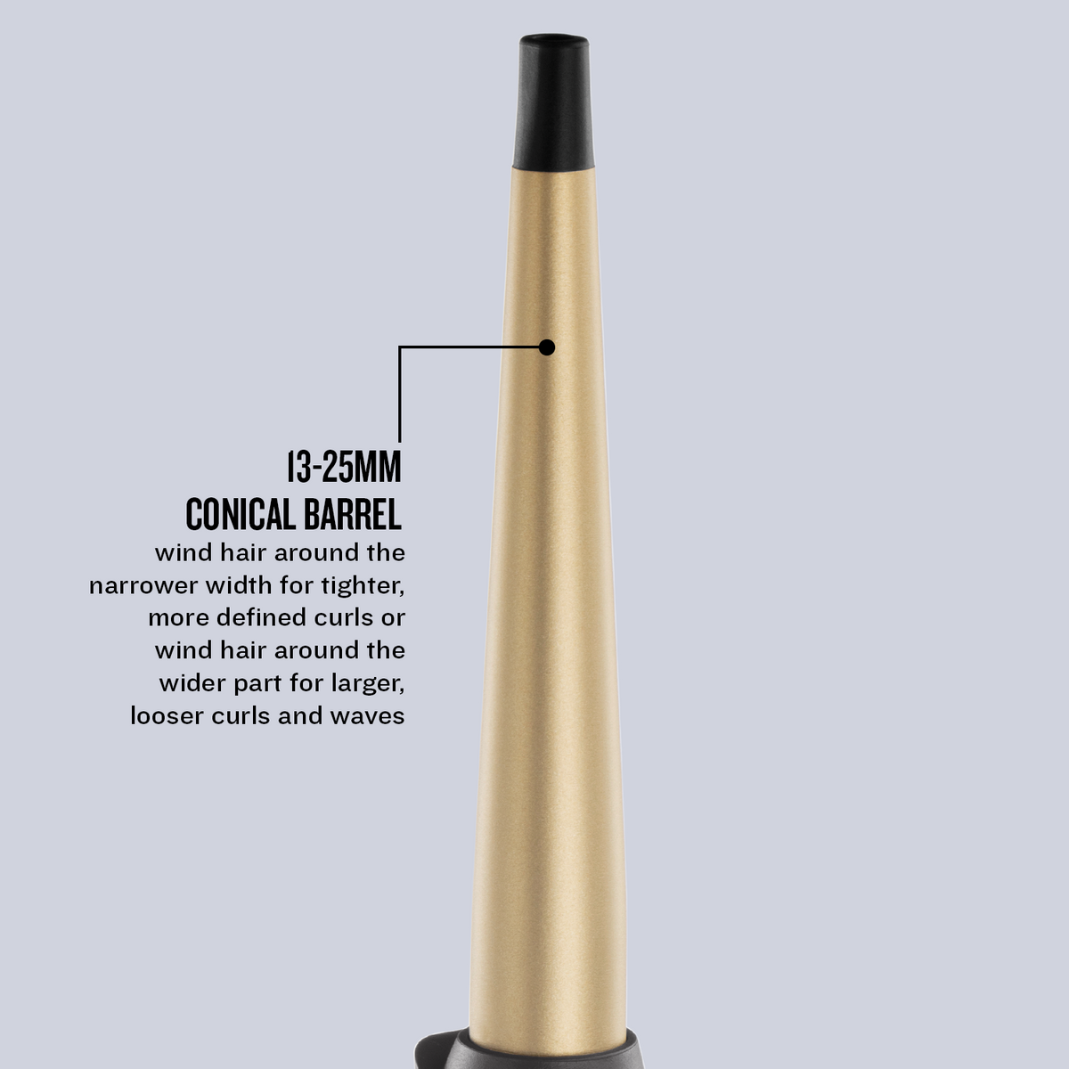 Remington Sapphire Luxe Curling Wand - Deep Blue | CI5805
