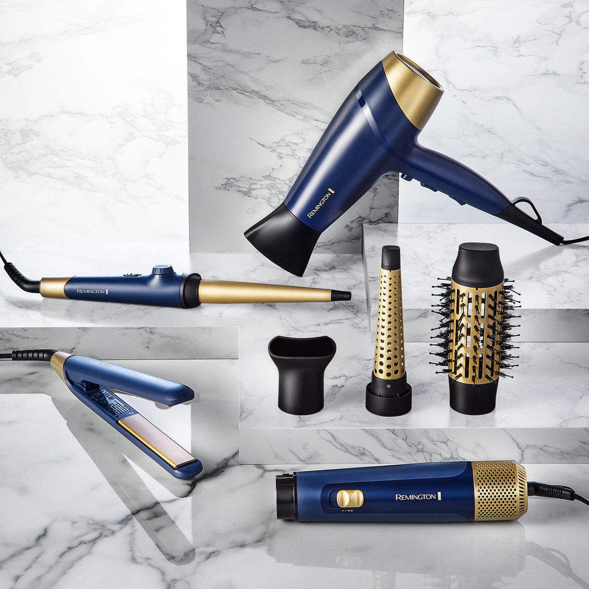 Remington Sapphire Luxe Curling Wand - Deep Blue | CI5805