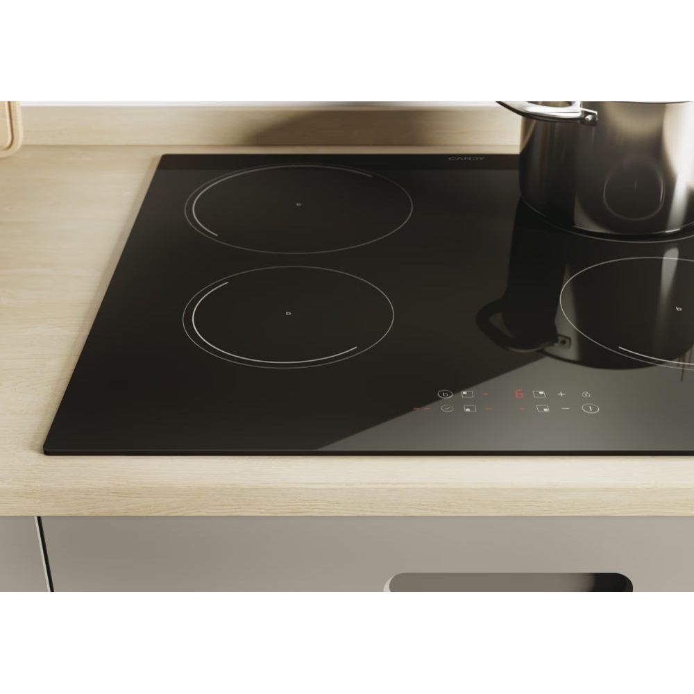Candy Idea 4 Zone Induction Hob - Black | CI642CTT/E1 from Candy - DID Electrical