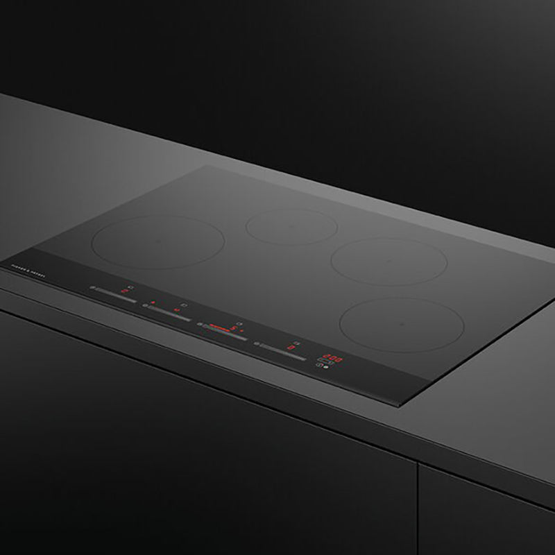 Fisher &amp; Paykel Series 9 75CM 4 Zones Induction Hob - Black | CI764DTB4 from Fisher &amp; Paykel - DID Electrical