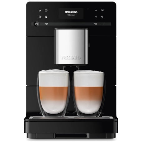 Miele Silence Freestanding Bean-to-cup Countertop Coffee Machine - Obsidian Black | CM5310 from Miele - DID Electrical