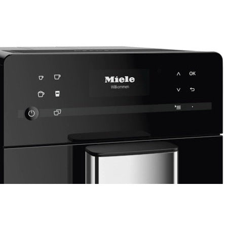 Miele Silence Freestanding Bean-to-cup Countertop Coffee Machine - Obsidian Black | CM5310 from Miele - DID Electrical