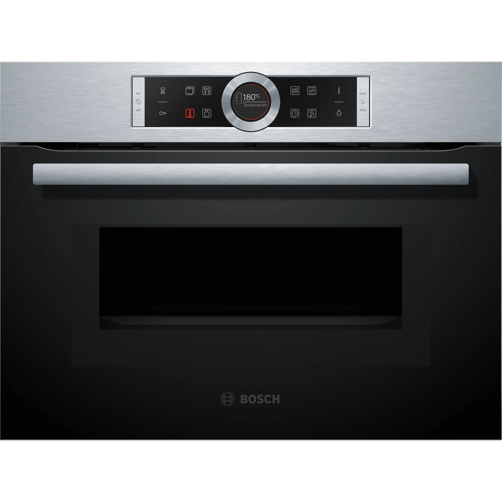 Bosch Series 8 Built-In Combi Microwave Oven - Stainless Steel | CMG633BS1B from Bosch - DID Electrical ()