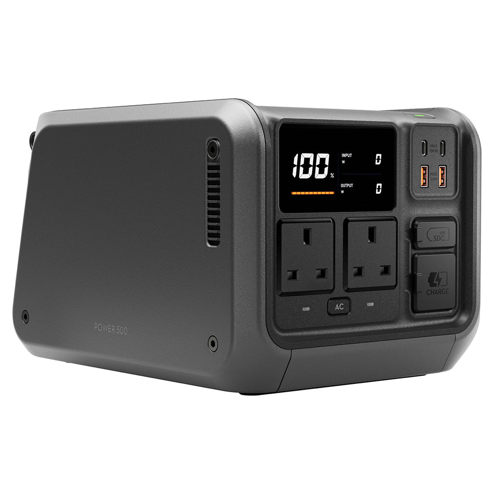 DJI Power 500 Portable Power Station - Black | CP.DY.00000069.01 from DJI - DID Electrical