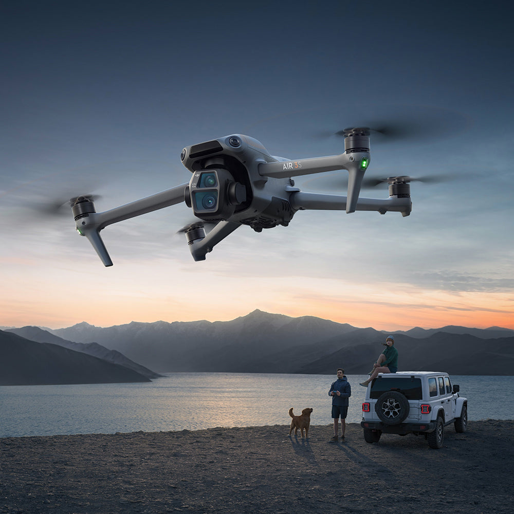 DJI Air 3S Fly More Combo (RC 2) Drone - Grey | CP.MA.00000816.01 from DJI - DID Electrical