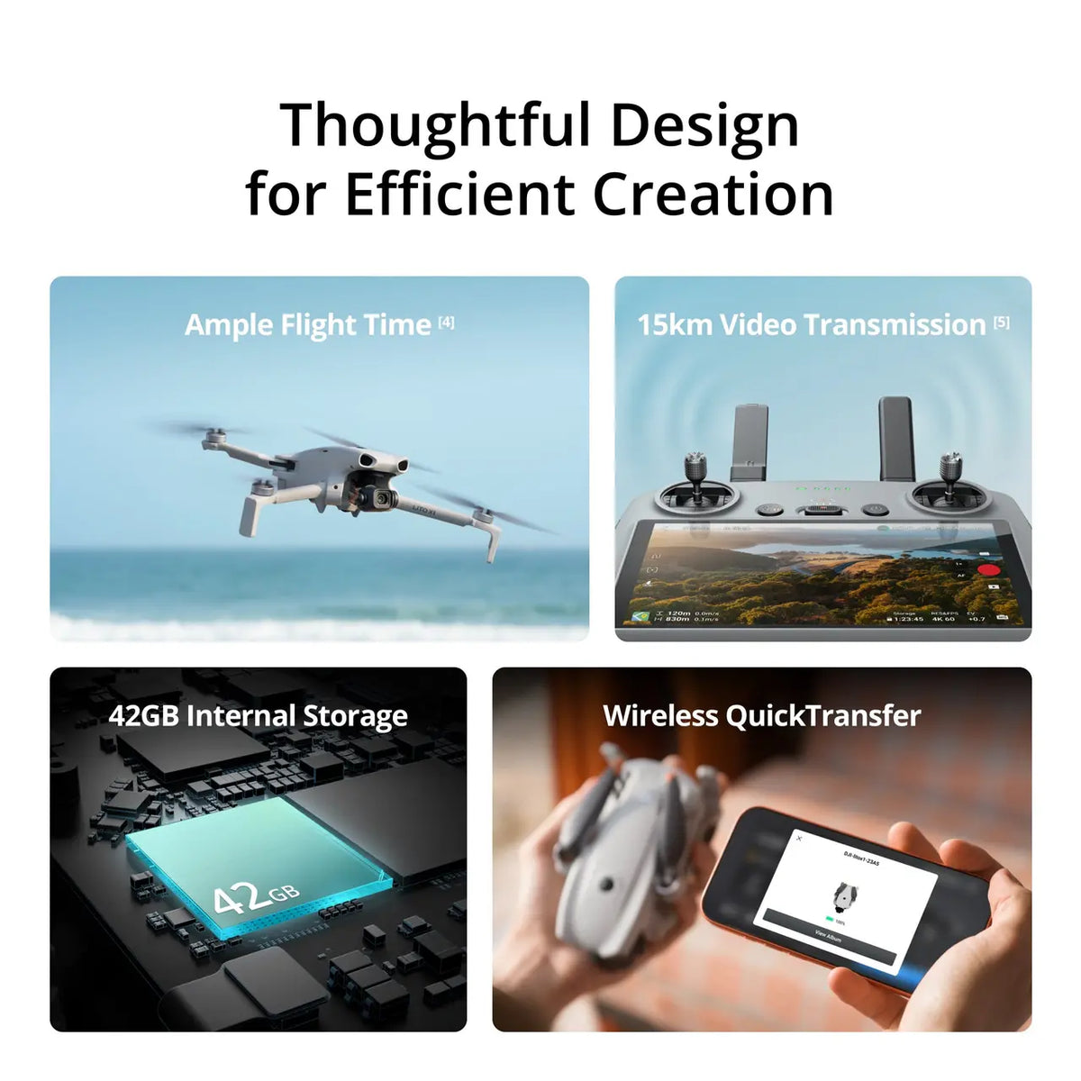 DJI Lito X1 Drone Fly More Combo With DJI RC-N3 | CP.MA.00000974.01