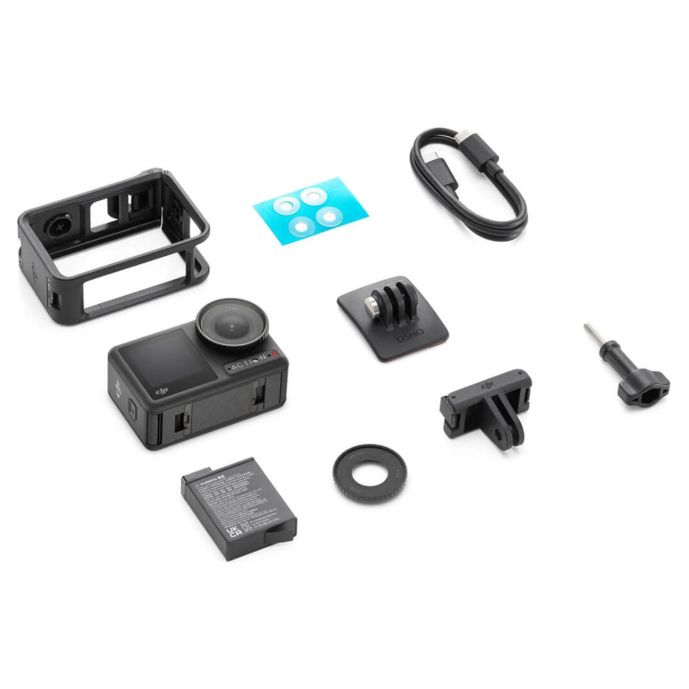 DJI Osmo Action 4 Camera Standard Combo - Black | CP.OS.00000269.01 from DJI - DID Electrical