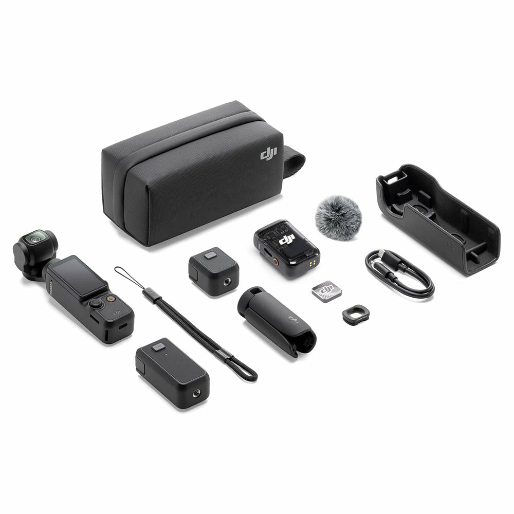 DJI Osmo Pocket 3-Axis Stabilized Handheld Camera - Black | CP.OS.00000302.02 from DJI - DID Electrical