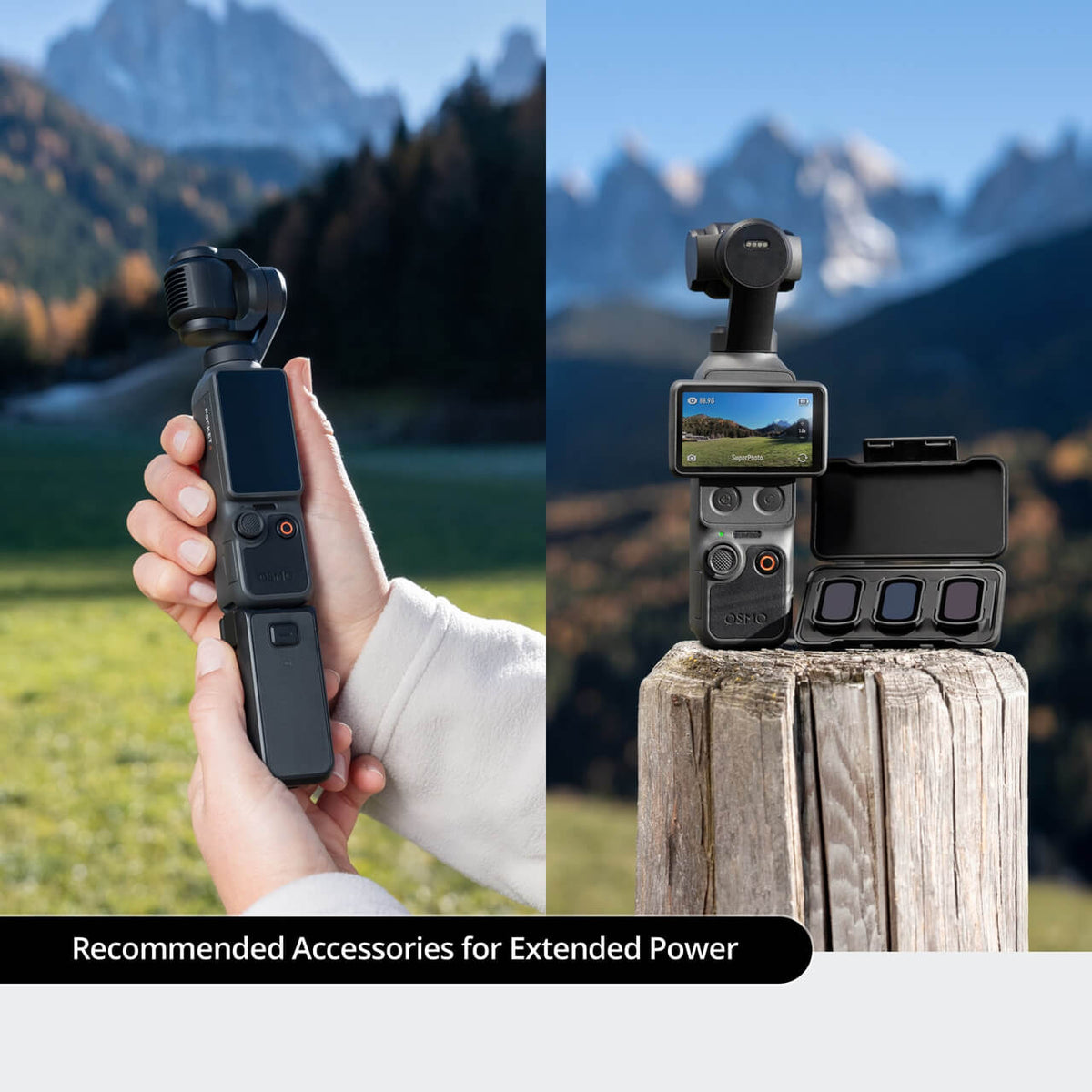 DJI Osmo Pocket 4 Gimbal Camera Creator Combo - Black | CP.OS.00000544.04