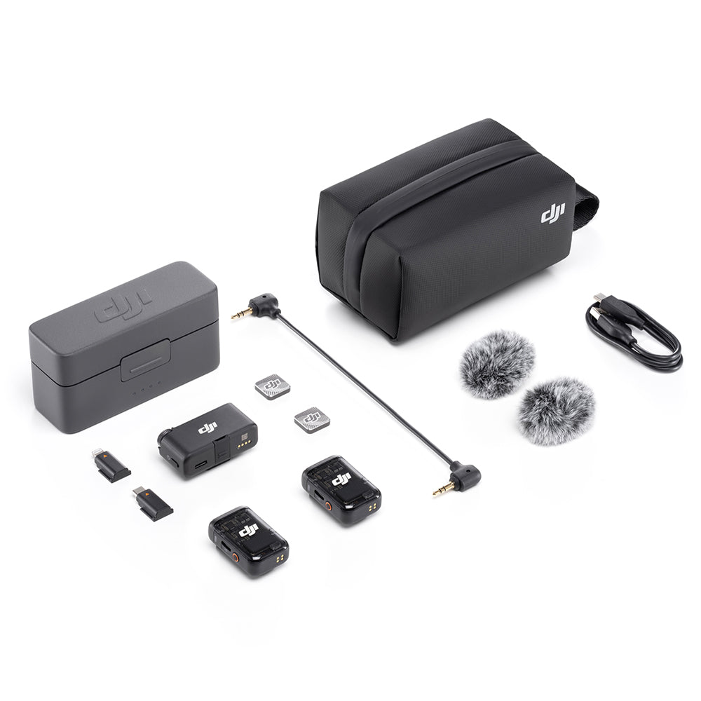 DJI Mic 2 Microphone - Black | CP.RN.00000324.02 from DJI - DID Electrical