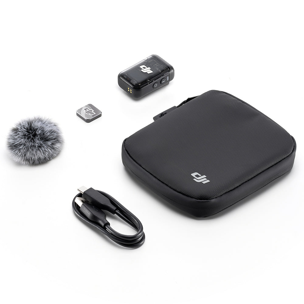 DJI Mic 2 Transmitter Microphone - Shadow Black | CP.RN.00000328.02 from DJI - DID Electrical