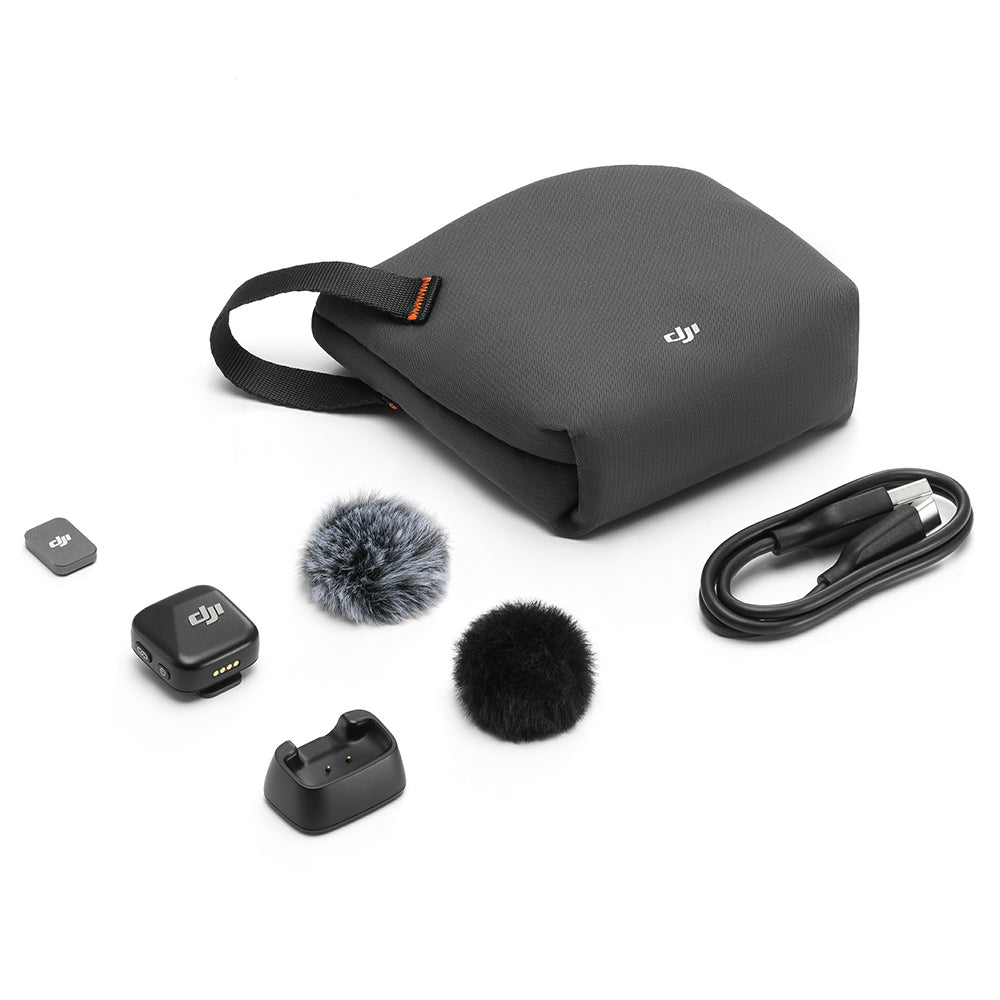 DJI Mic Mini Transmitter Microphone - Infinity Black | CP.RN.00000431.01 from DJI - DID Electrical