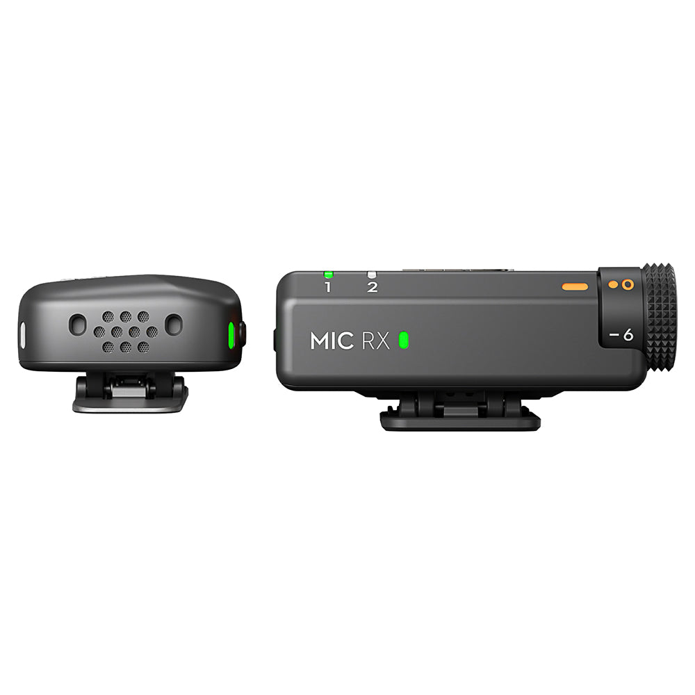 DJI Mic Mini (1 TX + 1 RX) Microphone - Infinity Black | CP.RN.00000432.01 from DJI - DID Electrical